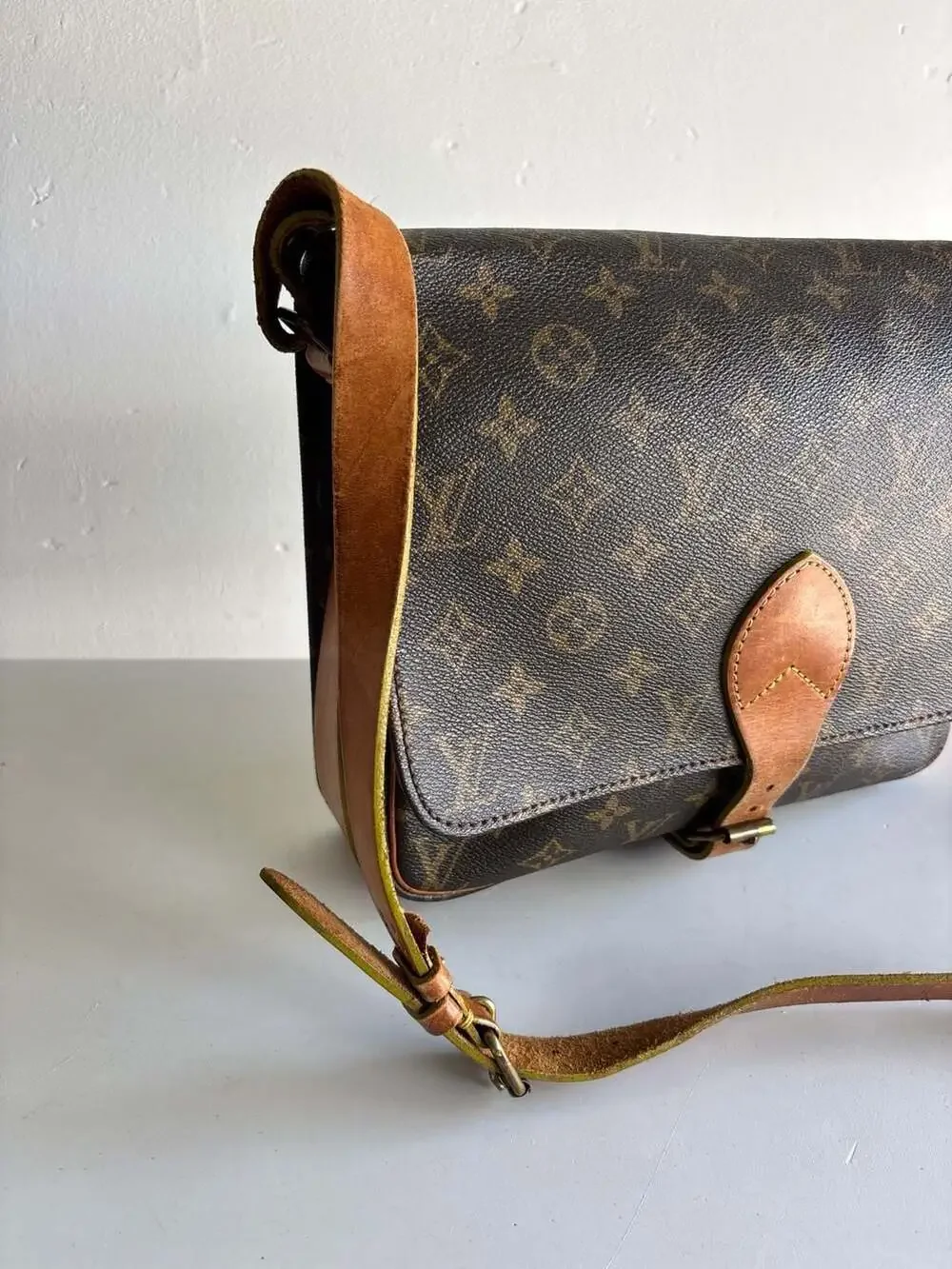 Louis Vuitton Pre-Owned 1991 Cartesier GM Crossbody Bag